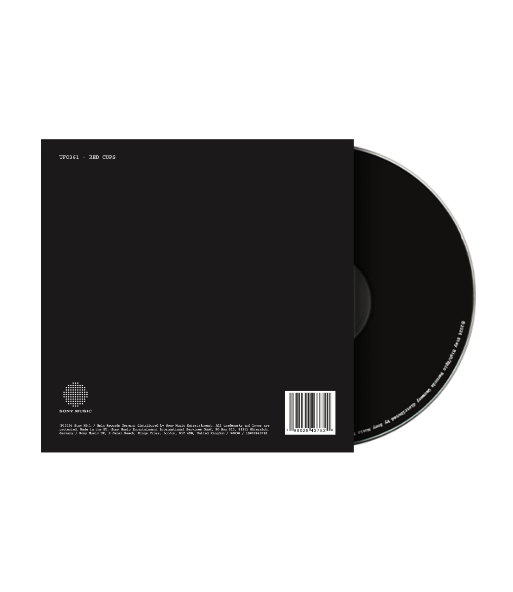UFO361 - „RED CUPS“ - CD + ARMBAND + POSTKARTE