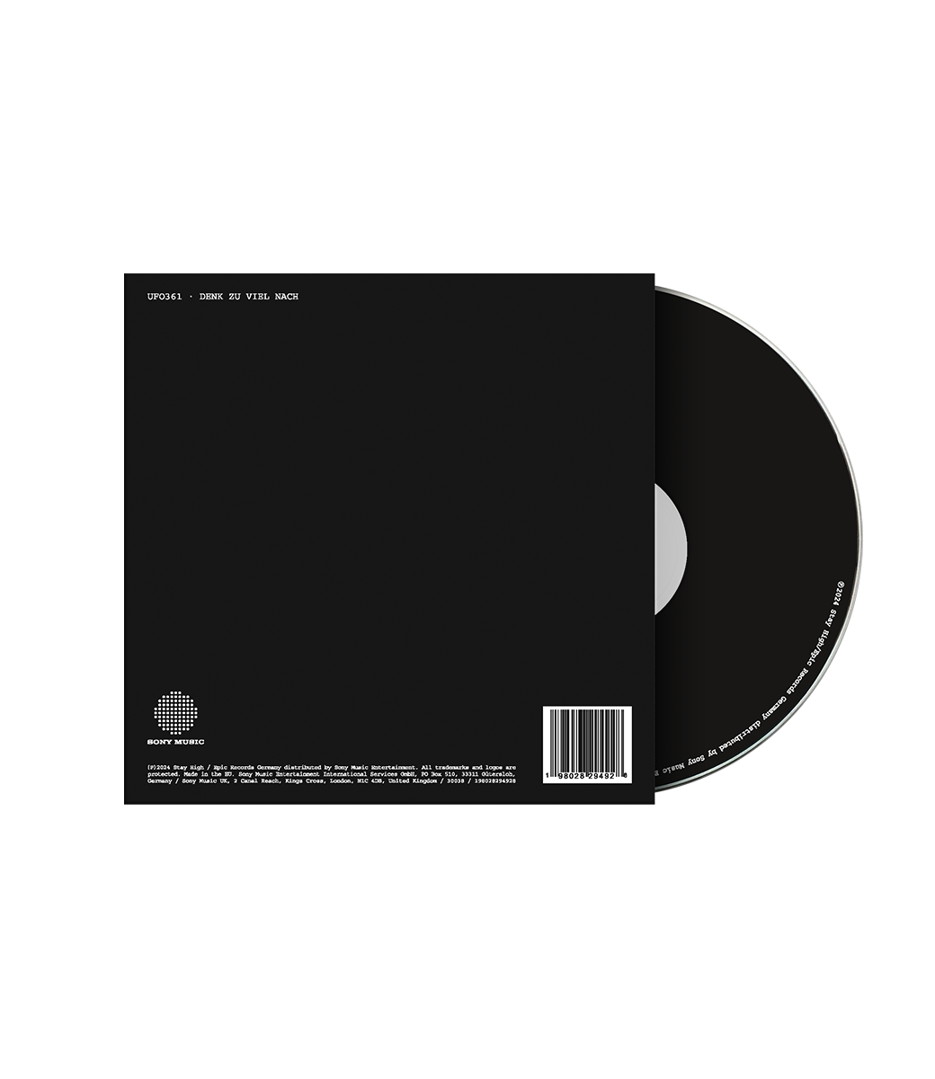 UFO361 - „DENK ZU VIEL NACH“ - CD + ARMBAND + POSTKARTE