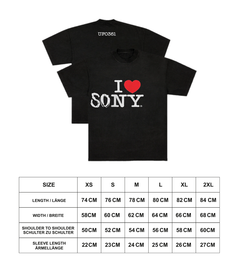 UFO361 - "SONY (Mixtape)" - CD + T-Shirt black