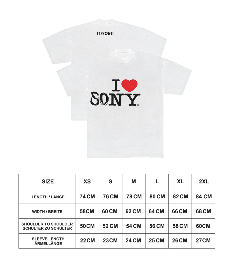 UFO361 - "SONY (Mixtape)" - CD + T-Shirt white