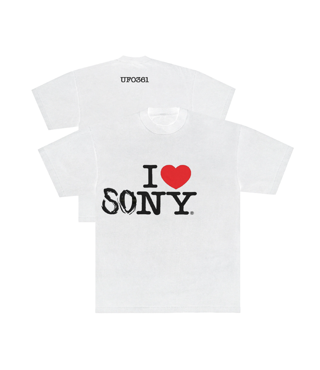 UFO361 - "SONY (Mixtape)" - CD + T-Shirt white