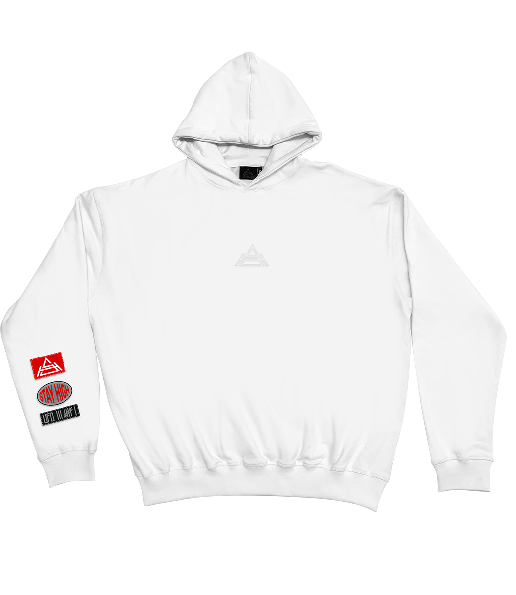 UFO361 - STAY HIGH Hoodie white