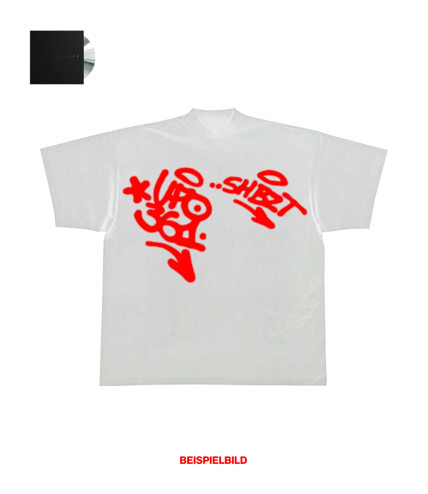 „LOVE MY LIFE“ Album-CD & Graffiti T-Shirt inklusive