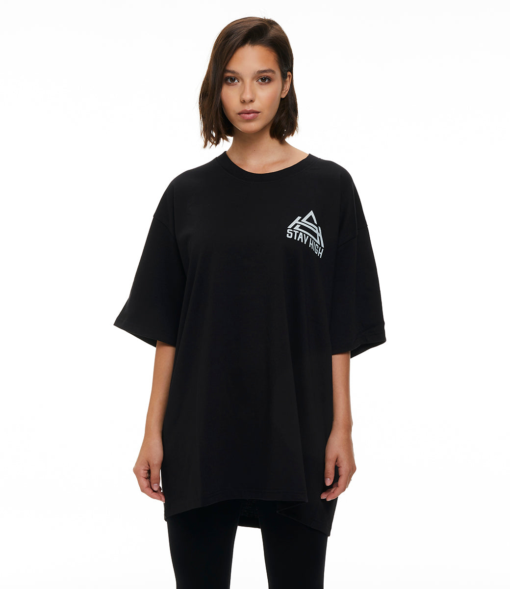 Stay High Logo Tee Black + CD
