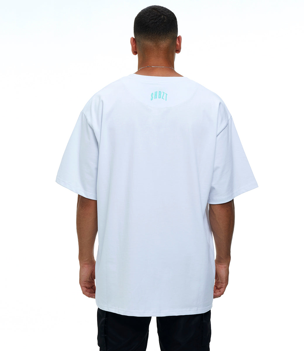 Stay High Logo Tee White + CD