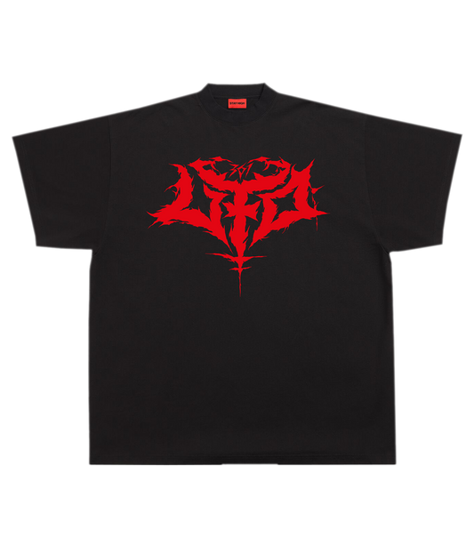„LOVE MY LIFE“ Tour T-Shirt - Metal Logo red