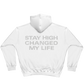 UFO361 - STAY HIGH Hoodie white